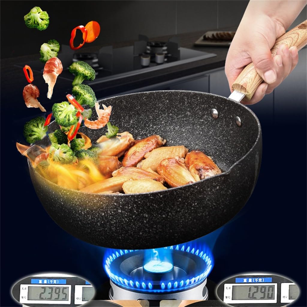 Stainless Steel Gas Multi-functional Household Auxiliary Milk Pan Non-stick