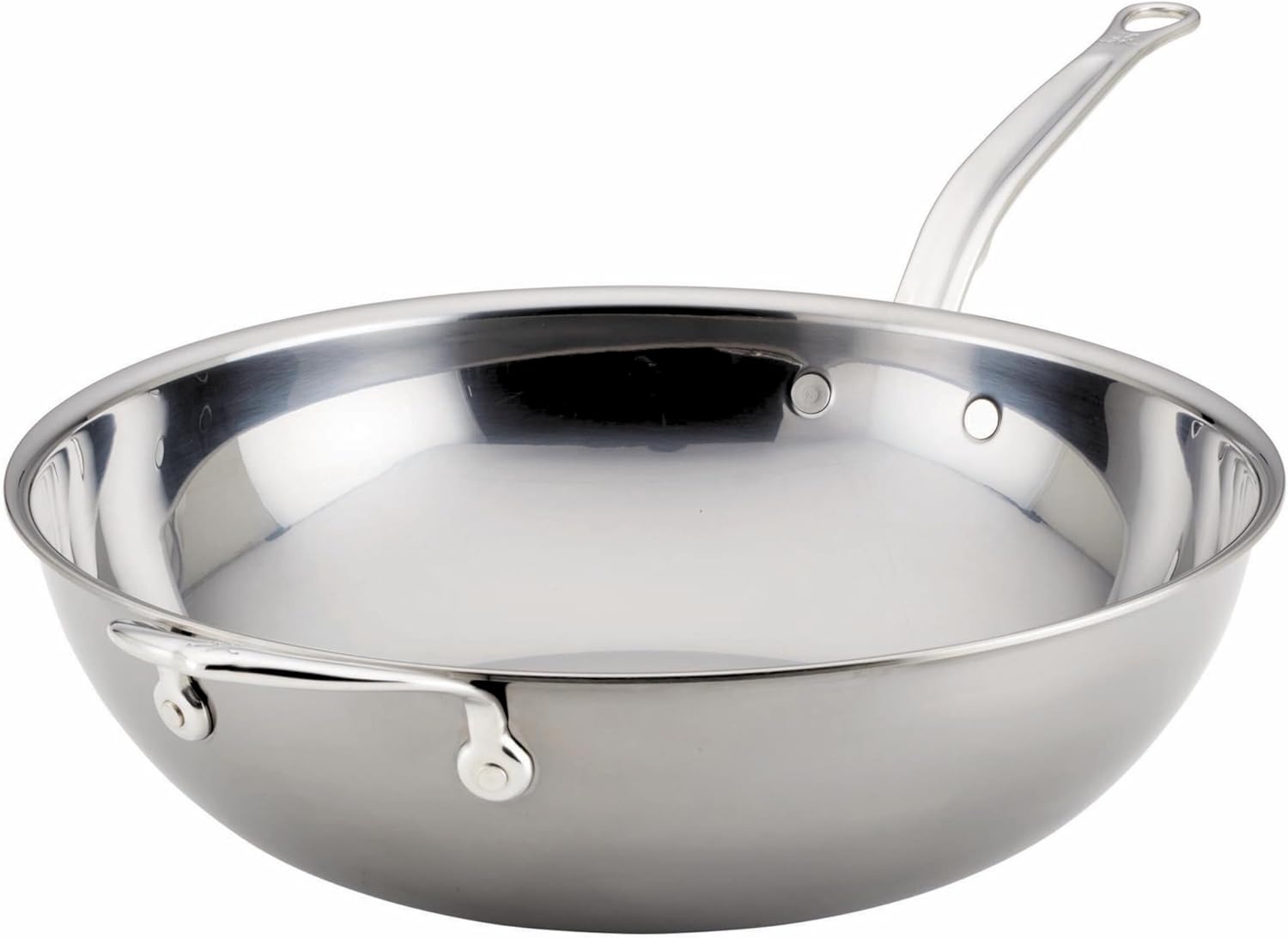 Hestan - NanoBond Collection - Stainless Steel Chef's Pan, Induction Cooktop Compatible, 14-Inch