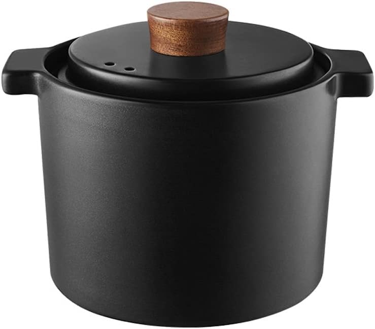 Household Kitchen Ceramic Saucepan Stockpot Large Cookware Two-ear