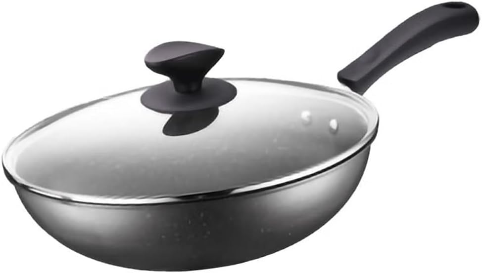 Stir Fry Pans Uncoated Chinese Wok Round Bottom Cookware