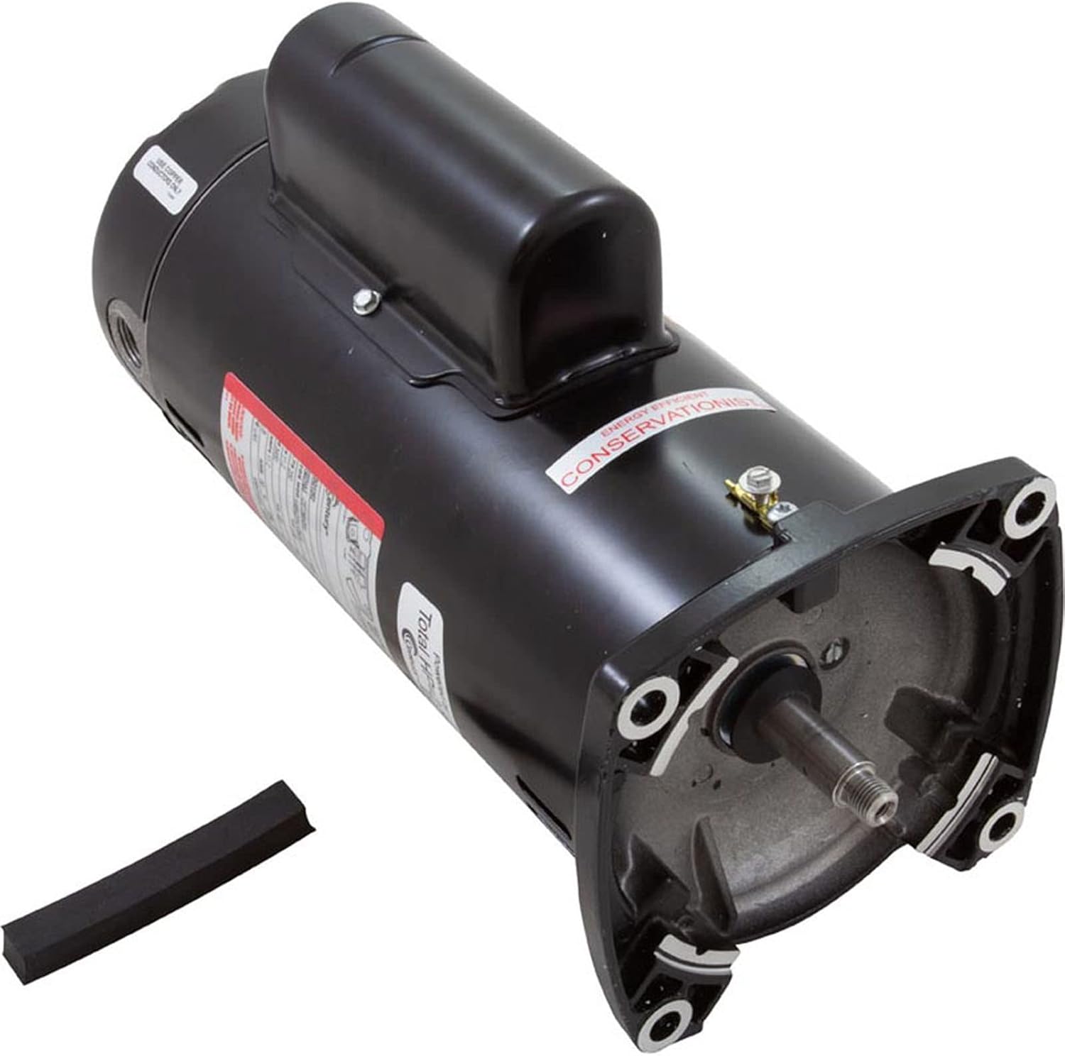 AO Smith/Century Electric Up-Rated, Single Speed, 2.5HP, 3450RPM, 230/115V, 11.2 AMPS, 1SERVICE Factor, Square Flange