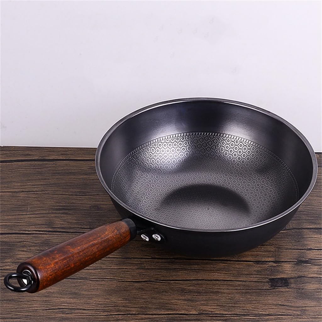 Lightweight Small Iron Pan Household Uncoated Frying Milk Non-stick