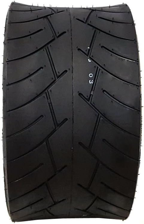 MMG Tubeless Type Street Tire Size 205/30-12 (Front or Rear) for Golf Cart, Honda Ruckus, Maddog Ruckus Clone and ATV/UTV Vehicles