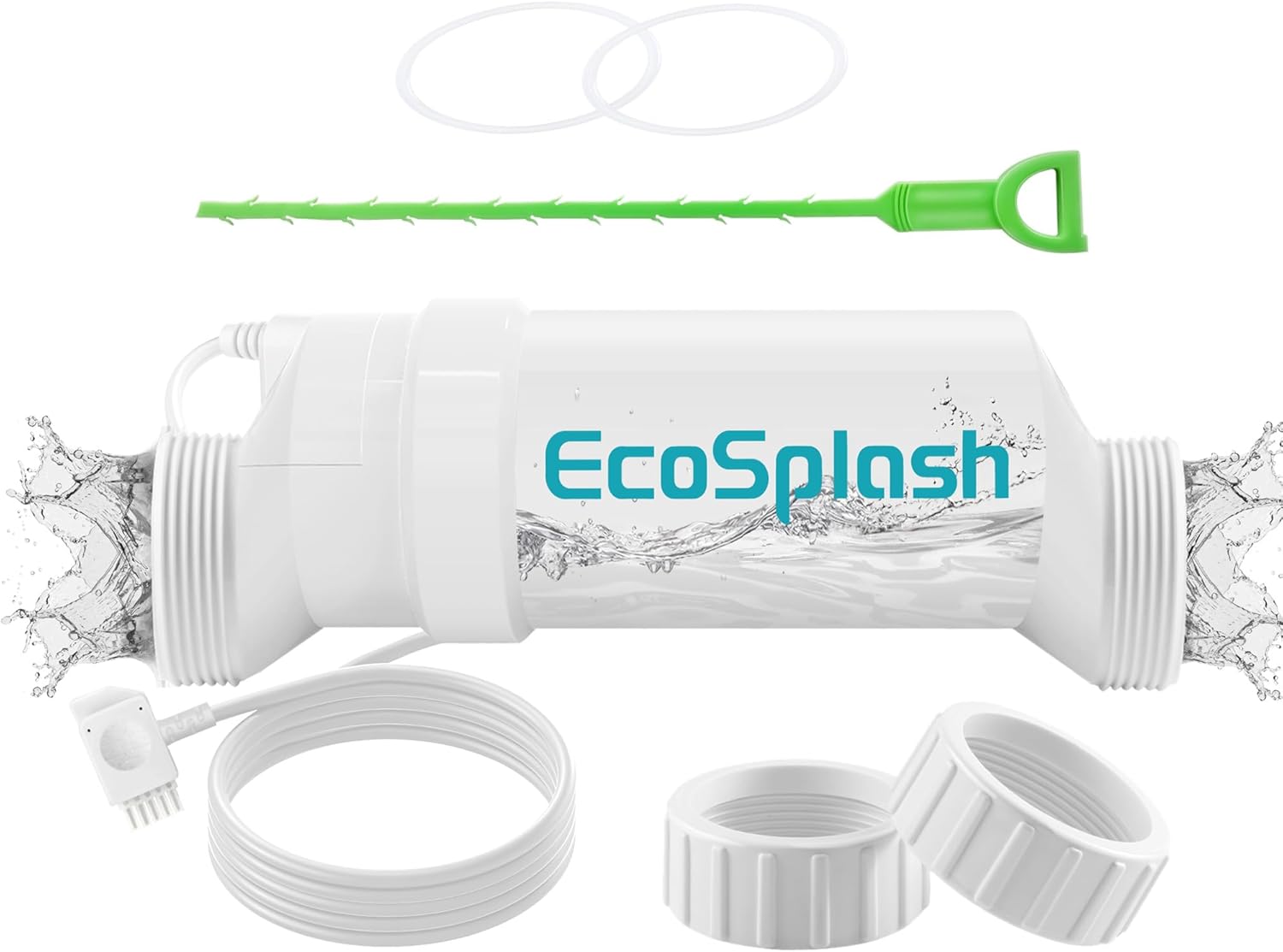 Salt Cell for Swimming Pool Salt Chlorine Generator Pool Salt Cell Replacement Fits for Hayward TurboCell W3T-Cell-9 BLW1T9H Chlorinator up to 25,000 Gallons