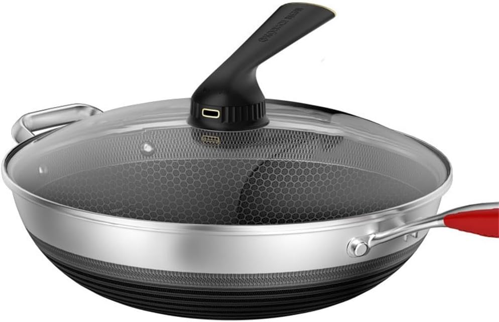 Honeycomb Non-stick Frying Pan Induction Cooker Gas Universal Household
