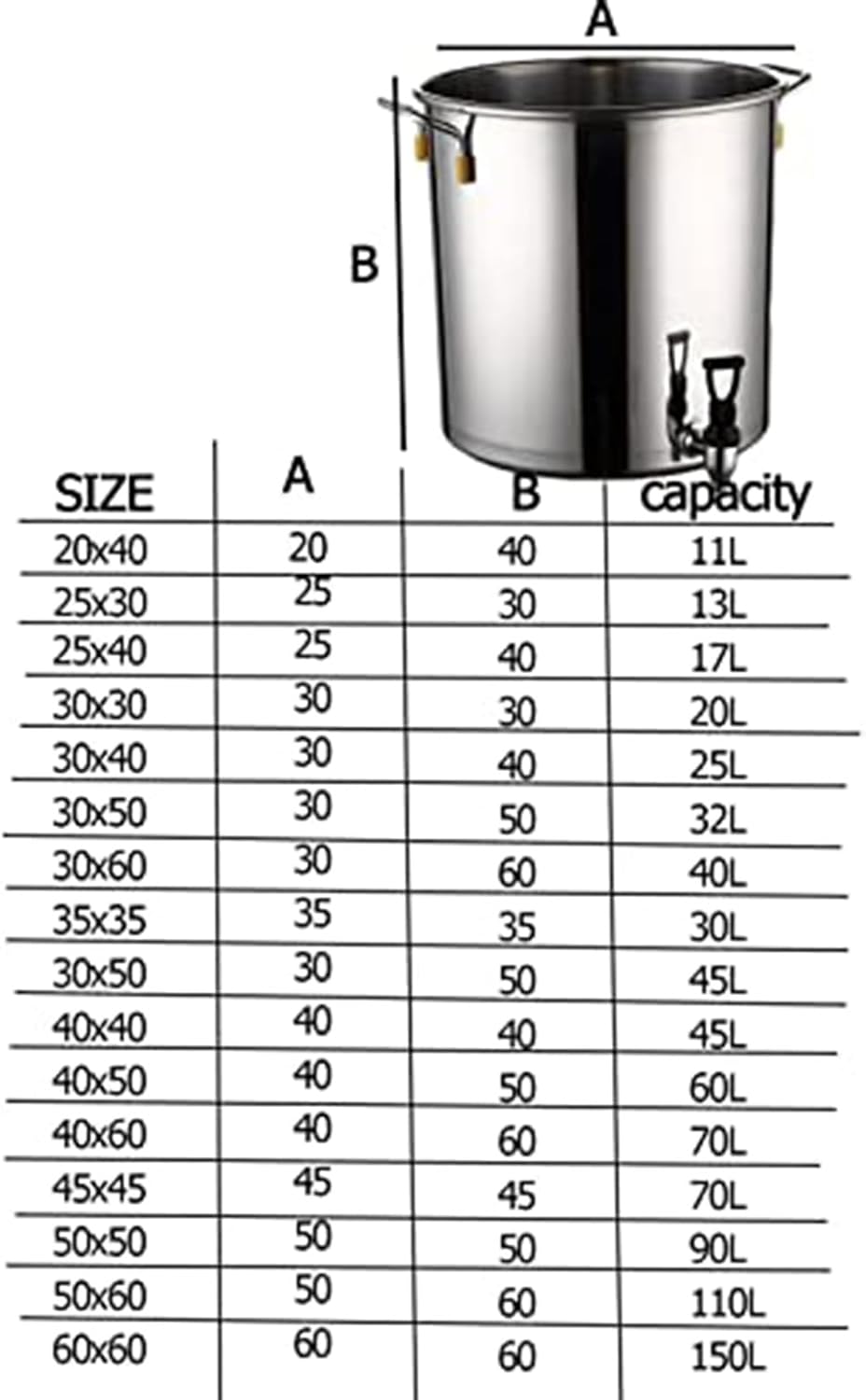 Stock Pot with Spigot - Stainless Steel Stock Pot, Multifunctional Soup Pot with Lid, Large Capacity Soup Bucket with Tap, Restaurant Hot Water Tea Bucket, Compatible with All Stoves
