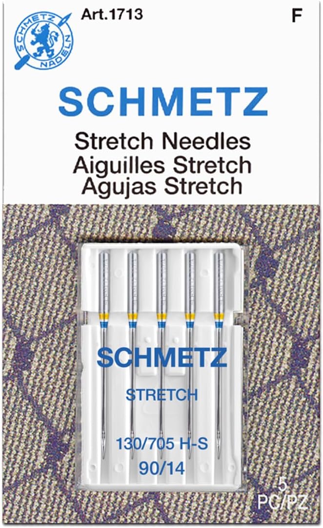 SCHMETZ Stretch Sewing Machine Needles - Precision Needles, Size 90/14, Box of 100