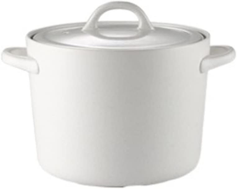 Large Capacity Stock Pot, High Temperature Resistant Ceramic Stone Casserole for Soup, Stew, and Broths Gas Stove Safe