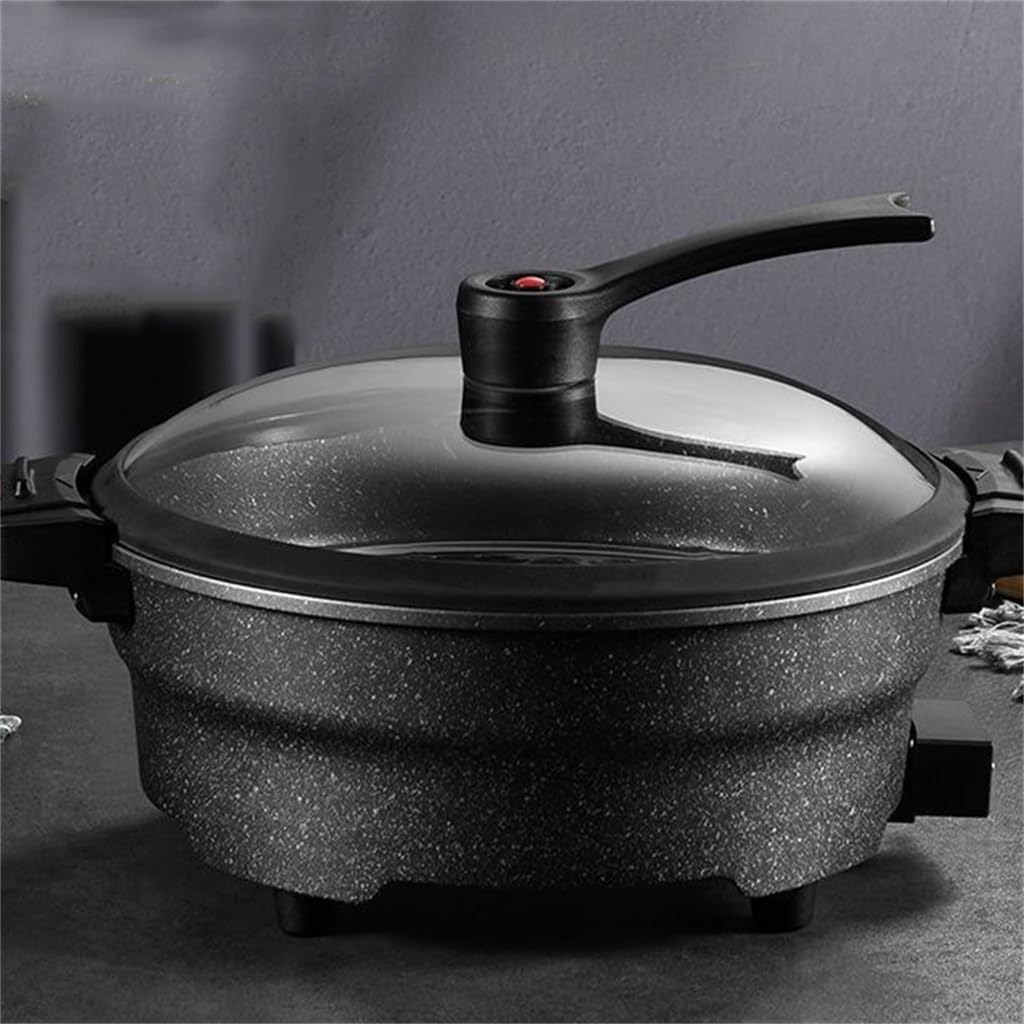 Electric Micro Pressure Cooker Frying Pan Household Large Capacity Multi-function Non-stick