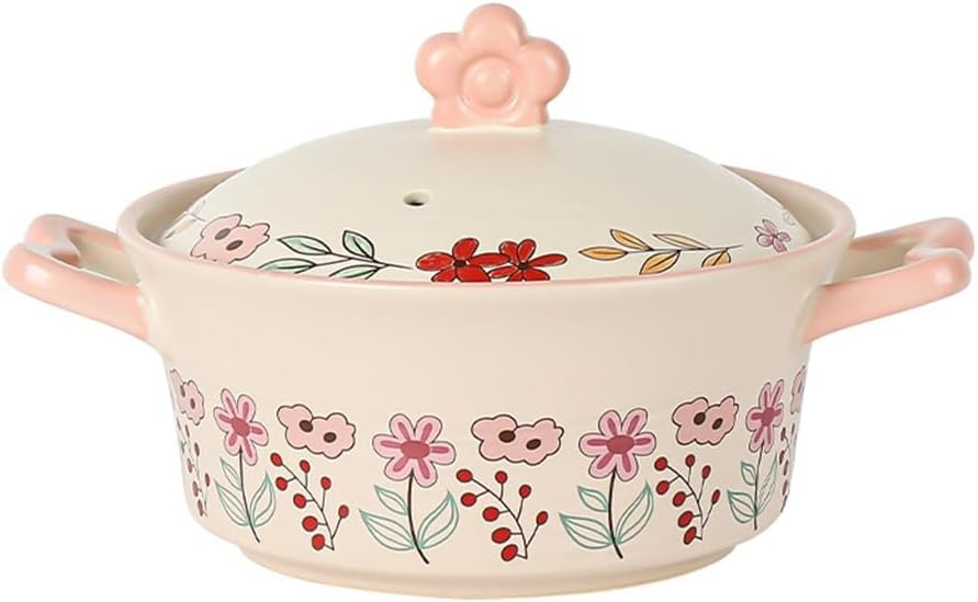 Household Ceramic Casserole Stove Soup Stew Pot Large Gifts