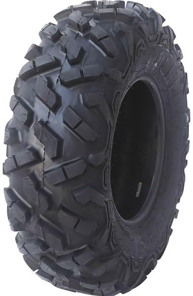 Ocelot RT350 26x9x12 UTV Tires All-Terrain Tire 6-Ply Bias Construction Non-Directional Aggressive Tread Pattern For Durability, Grip, and Traction Off-Roading, ATV Tires 26x9x12