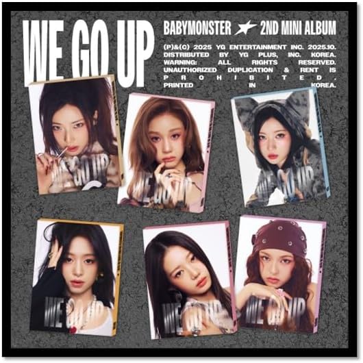 BABYMONSTER WE GO UP [PATTERN 6 Ver Set] 2nd Mini Album