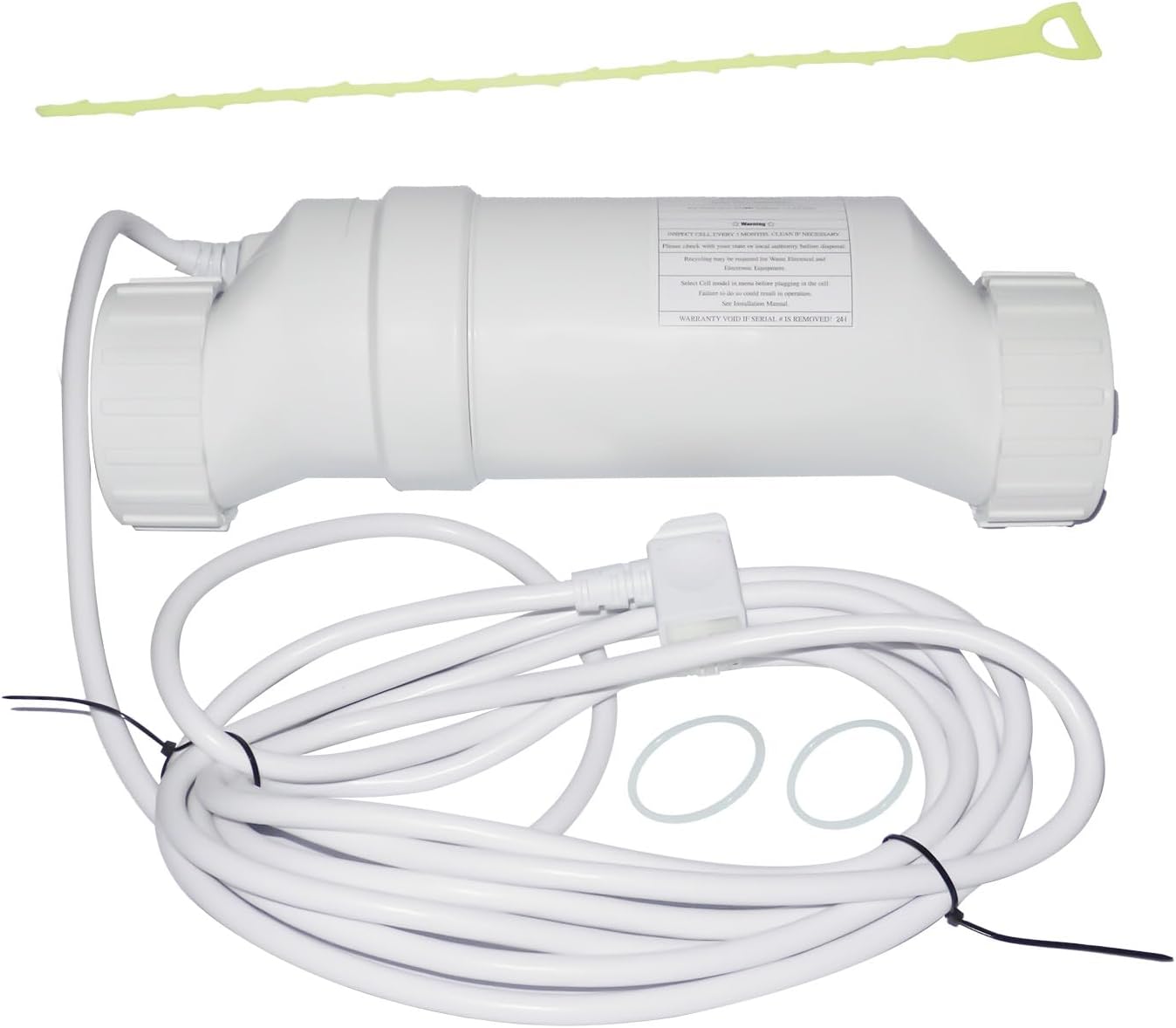 Salt Cell for Pool Chlorinator for Hayward T-15 Salt Cell Replacement T-Cell 15,W3T-CELL-15,T-CELL-15-SWP,to 40,000 Gallons Swimming Pools. ﻿