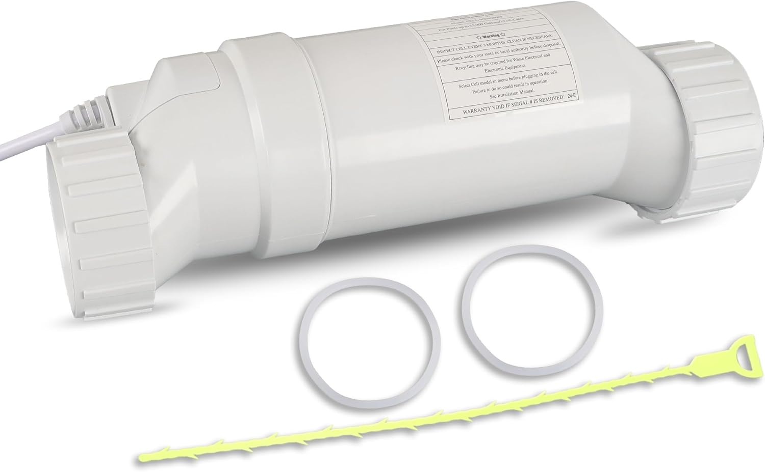 Salt Cell, Chlorination Cell, Replacement for Hayward GLX-Cell-5 TurboCell Salt Chlorination Cell up to 20,000 Gallons