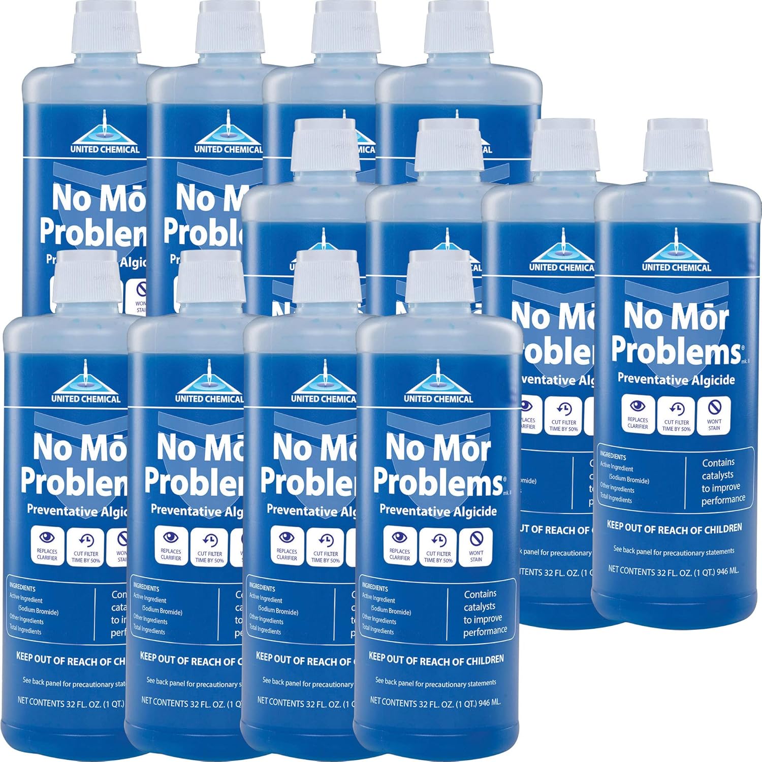 12 Pack - United Chemical No Mor Problems QT. NMP-C12