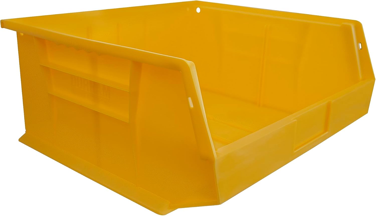 Durham PB30250-21-PKG Plastic, Hook-On-Bin, 16 X 15 X 7, Yellow, PKG OF 6