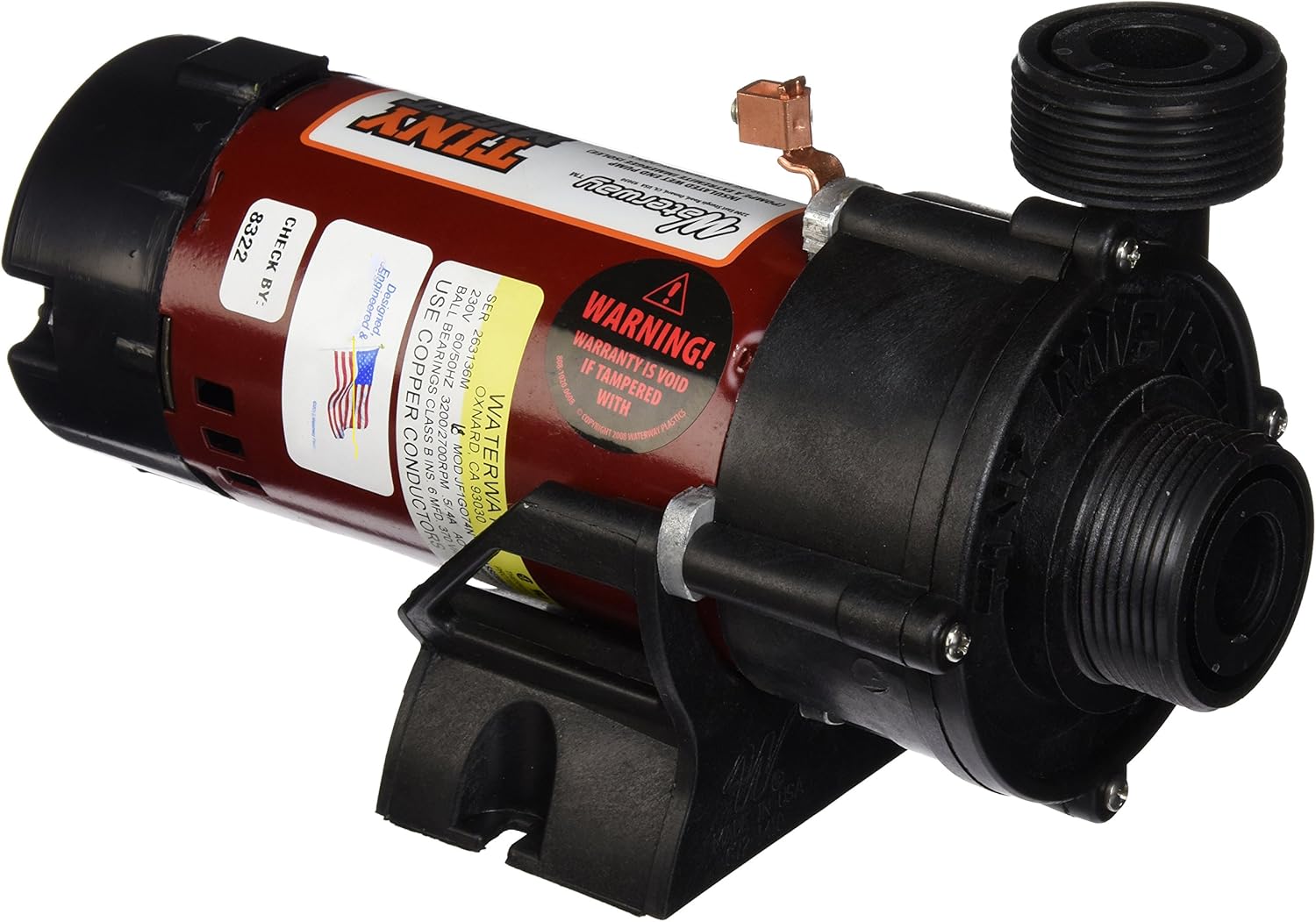 Waterway Plastics 3312620-14 Pump, 230-volt