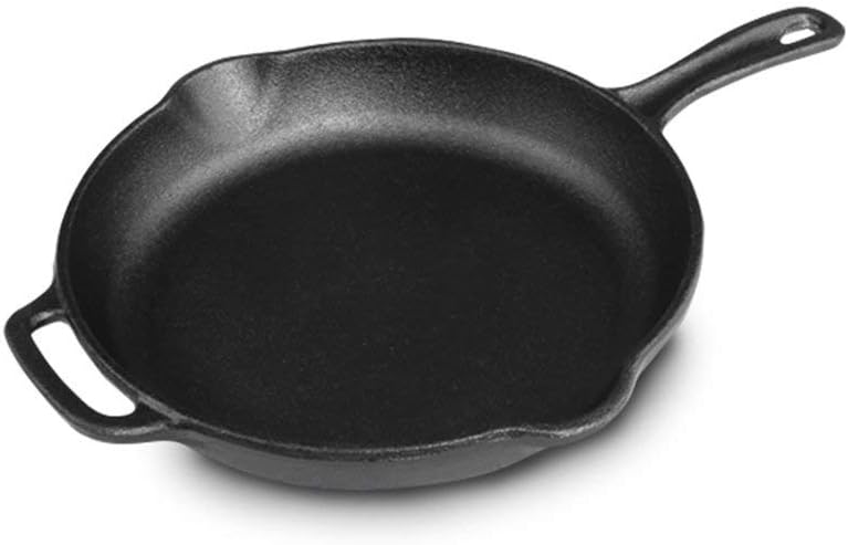 Iron Color Cast Iron Pot Pan Non-Stick Pan Thickened Uncoated Steak Pot Frying Pan Pancake Pot Induction Cooker Universal