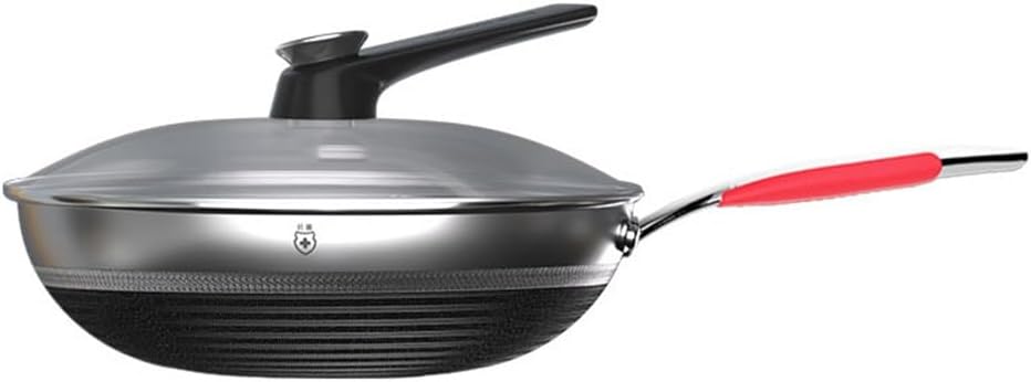 Frying Pan Honeycomb Non-stick Stainless Steel Induction Cooker For Home Use