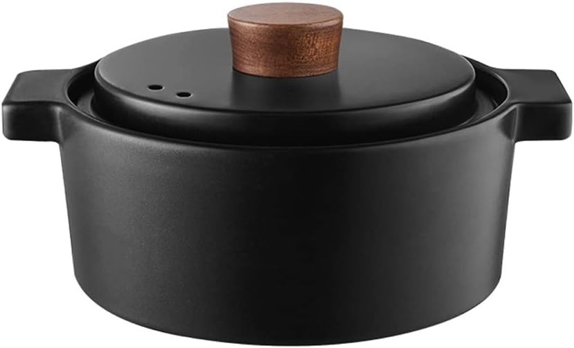 Household Kitchen Ceramic Saucepan Stockpot Large Cookware Two-ear