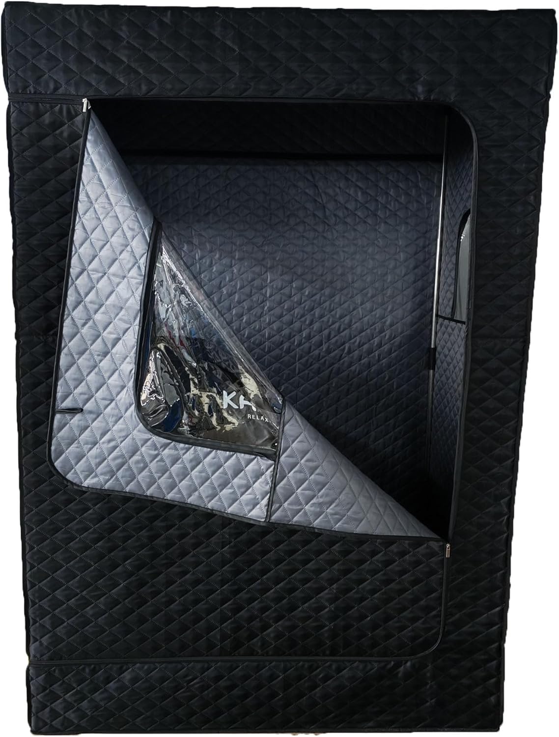 Upgraded 2 Person Portable Infrared Sauna Box Indoor, Outdoor, Gym, Red