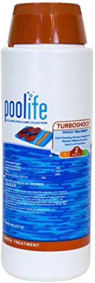 Poolife Turbo Swimming Pool Shock (6 x 5 pound container)
