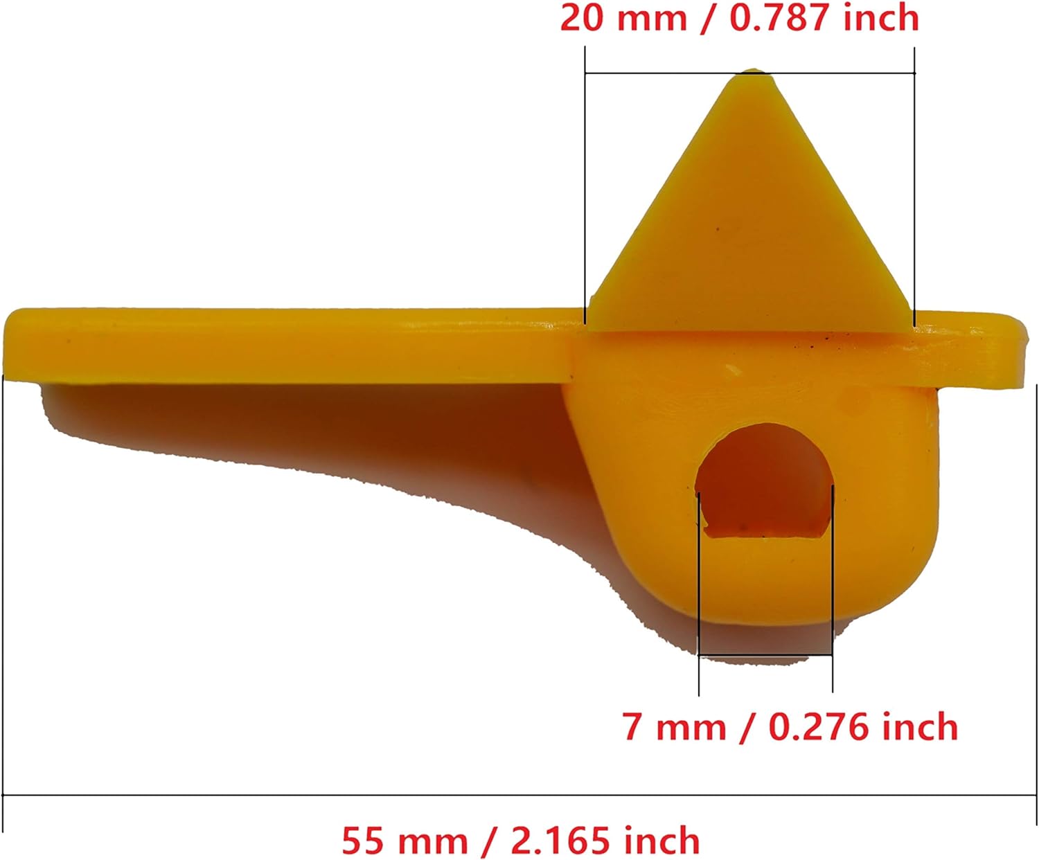Tire Changer Plastic Insert, Tire Machine Guard, Wheel Rim Edge Protector for Mount Duck Head, Nylon Tyre Demount Fitting Head Part, 6 Front (Upper) + 6 Rear (Lower) Insert Kit/Pack, 5 Packs, 04YCM