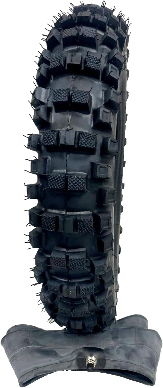 Dirtbike 90/100-14 Tire and Tube Motocross Trail Dirt Mud 90 100 14