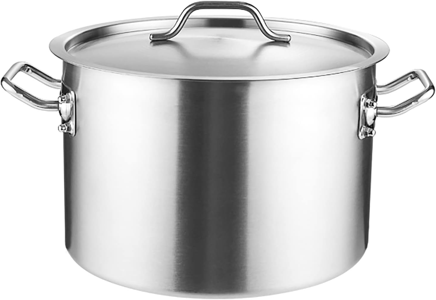 Soup Pot/Soup Bucket 304 Stainless Steel One-Piece Burn-Resistant Composite Bottom Thickened Braised Stew Pot,50cm