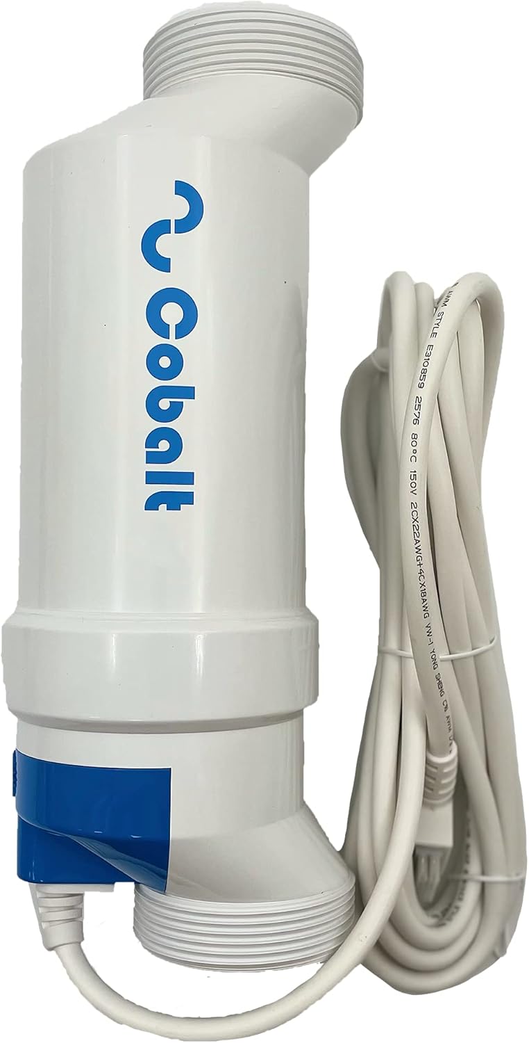 Nu Cobalt NC-25A Salt Water Chlorinator Cell. NC-25A Replaces Cell for Chlorinator System for Swimming Pool of 25,000 gallons of Water and Carries Two Years USA Warranty