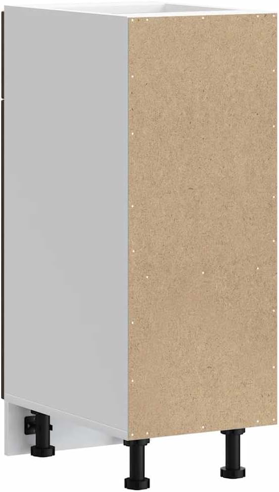 vidaXL Kitchen Base Cabinet Brown Oak Engineered Wood Standard