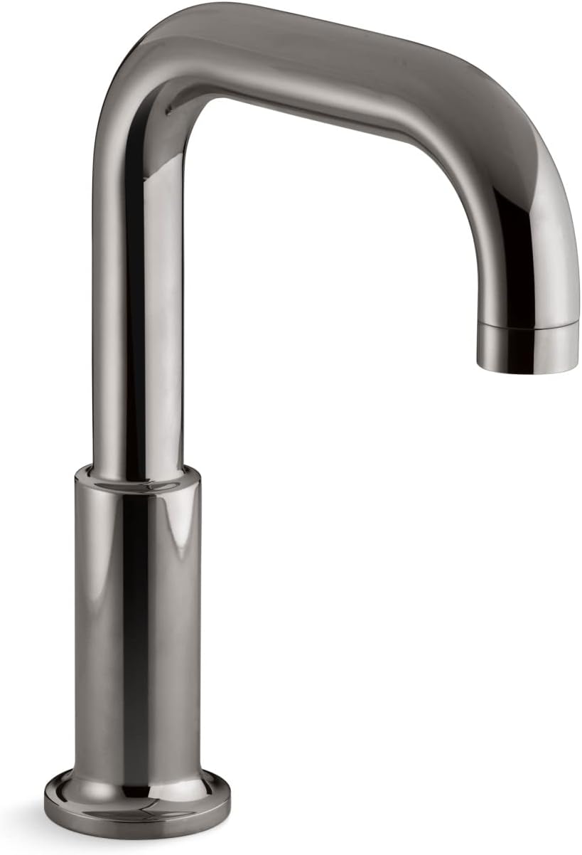 Kohler 14430-TT K-14430-TT Purist Deck-Mount SPOUT, Non-Diverter, Vibrant Titanium