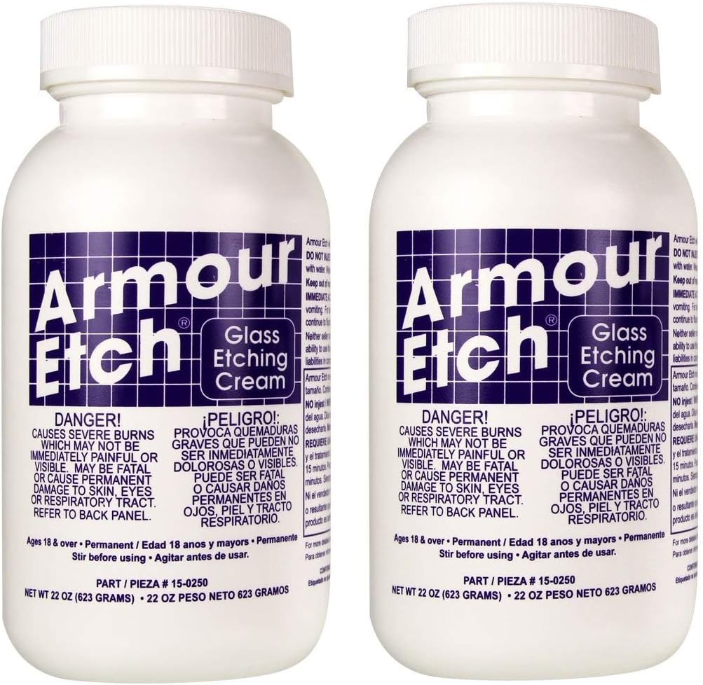 Armour Etch 15-0250 Cream, 22-Ounce (Тwo Рack)