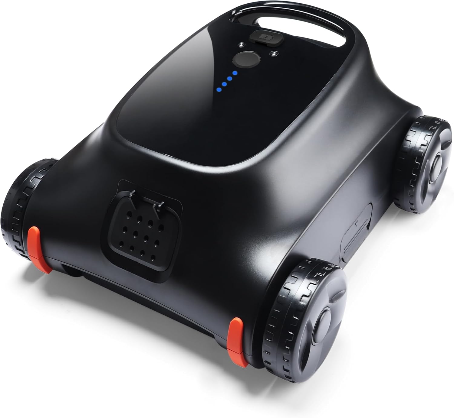 Pool Vacuum for Above Ground Pool, Robotic Pool Cleaner for Pool Floor Only, Pool Cleaner Lasts 180 Min, Self-Parking Technology, for Pools up to 2000 Sq.ft, Brushless Motor, Powerful Suction