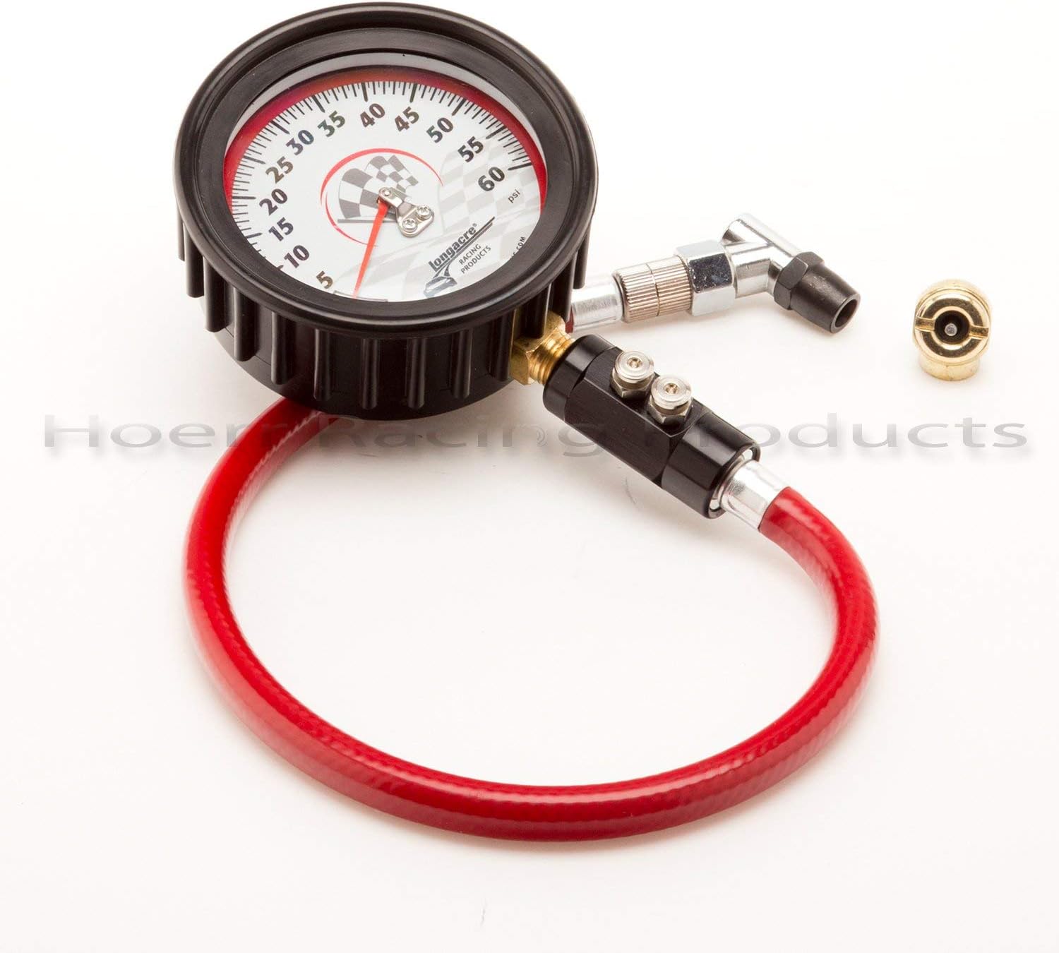 Longacre 50404 Magnum 3 ½ in 0-60 psi Glow in the Dark Tire Gauge