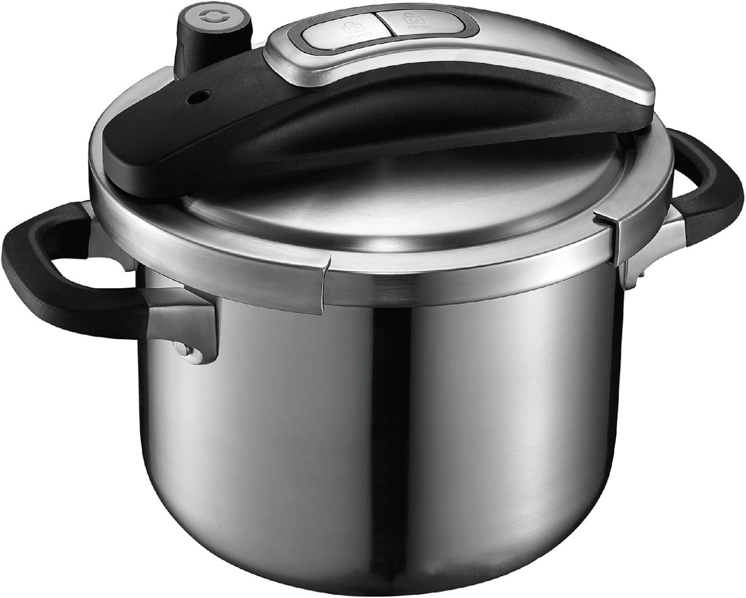 Stainless Steel Pressure Cooker One-Button Opening and Closing of Stew Pot Cooking Pot Fast Cooker for Kitchen