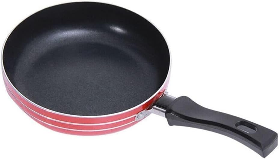 Nonstick Frying Pan Mini Fried Eggs Saucepan Small Frying Pan Flat Cookware Roasting Pan (Random Color)