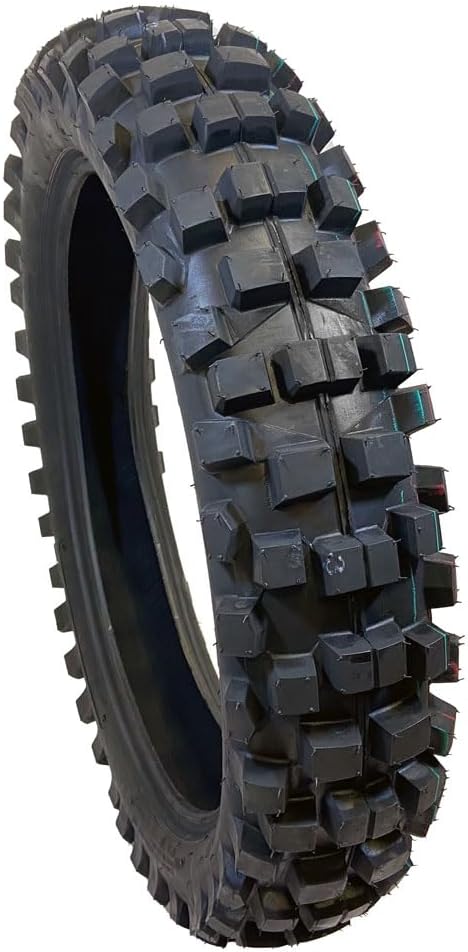 MMG Dirt Bike Tire 110/100-18 Front or Rear Off-Road Fits on KDX250 (1991-94), KLX400R 2003, KLX400SR 2003, KLX450R (2008-09), KLX650 1995, KLX650R (1993-96), KX250 (1986-88)