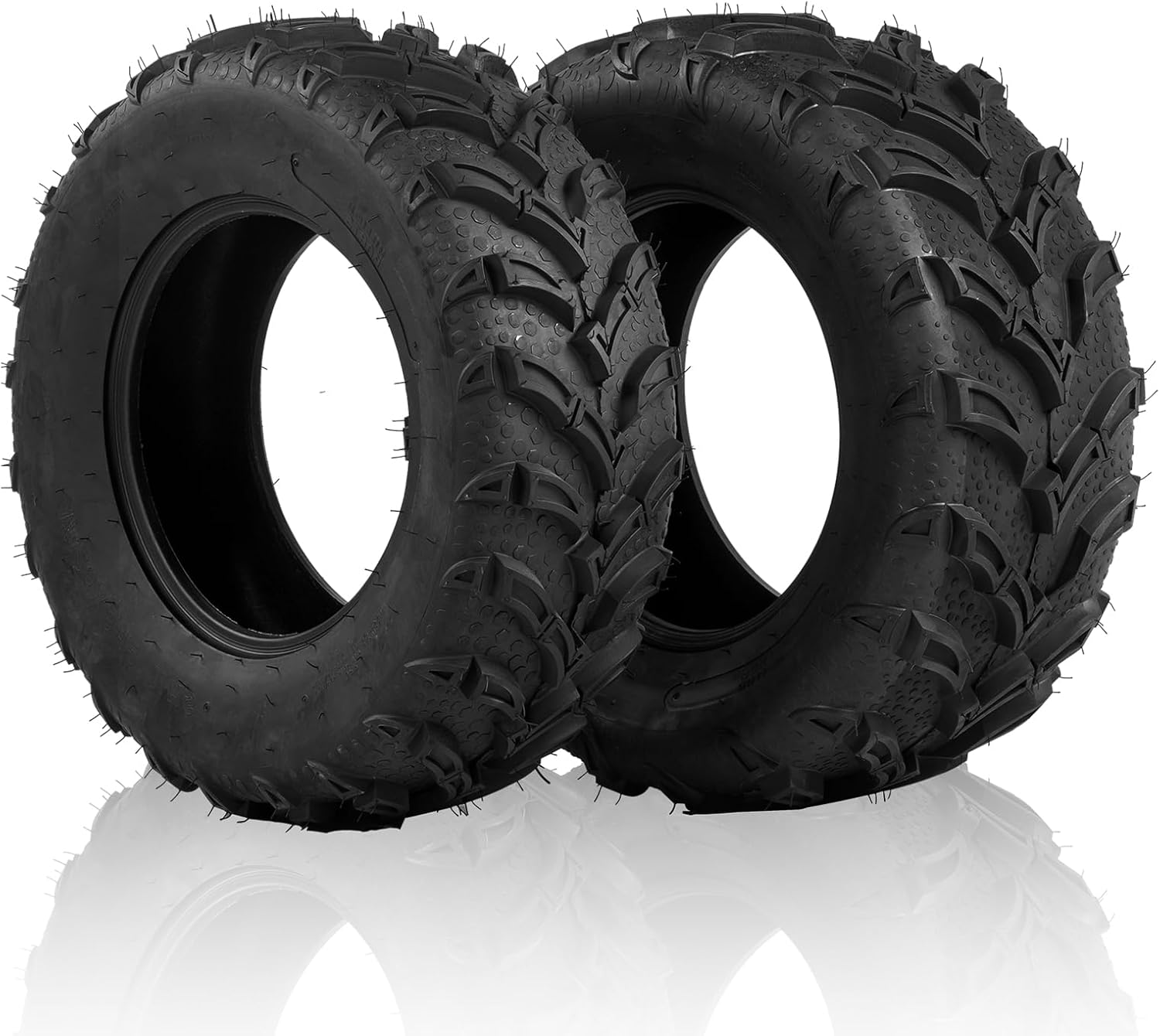 ATV UTV Tires 24x8-12 24x8x12 6 PR Sports All Terrain Mud TubelessTires Set of 2