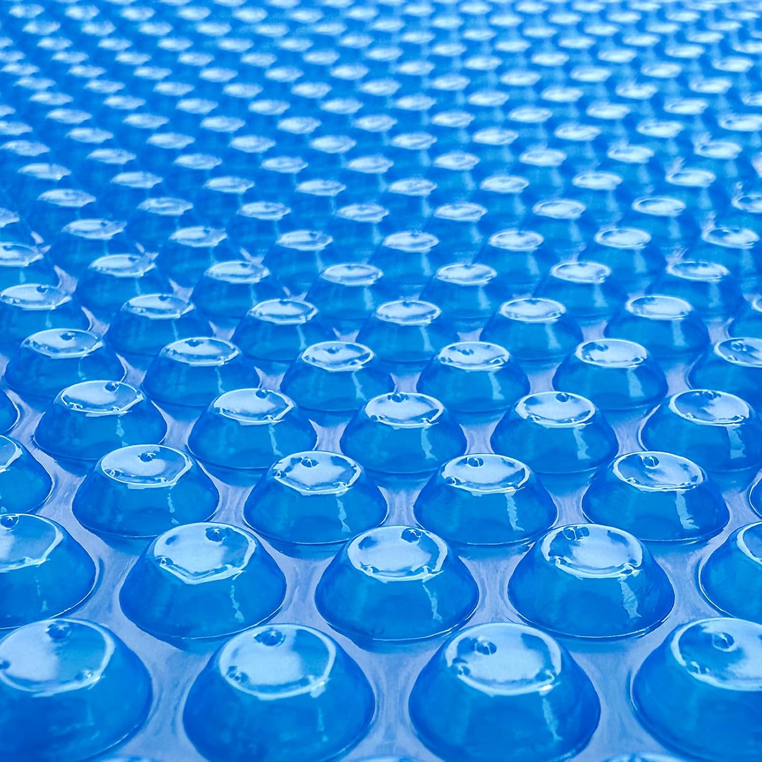 Solar Pool Cover 16x32 Foot Rectangle, 10Mil Blue Bubble Pool Blanket for Inground Pools, Thermal Bubble Cover | Solar Heating Cover | Energy Efficient