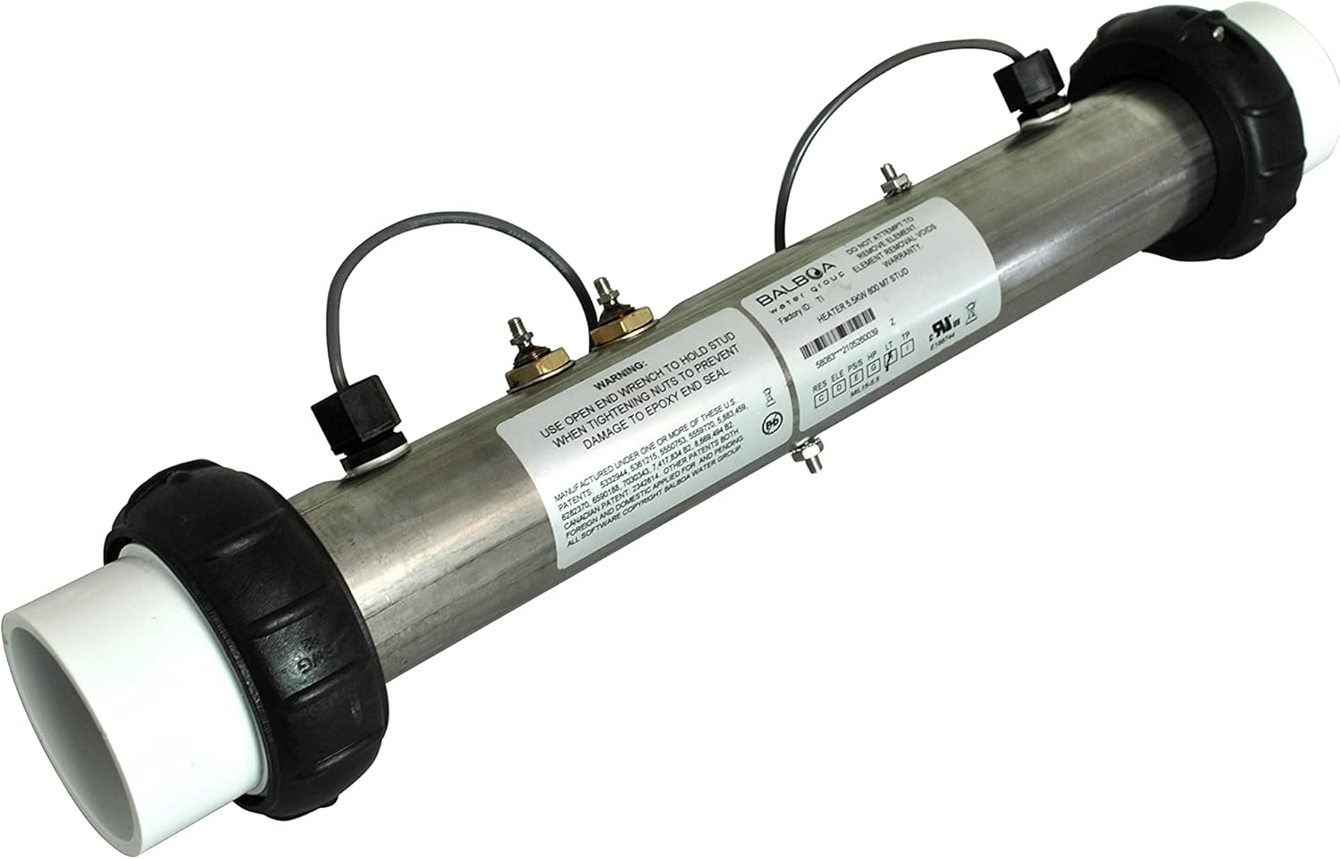 Northern Lights Group Balboa 5.5 Kw Heater Tube Assembly + sensors PN G7512 Replaces 58083