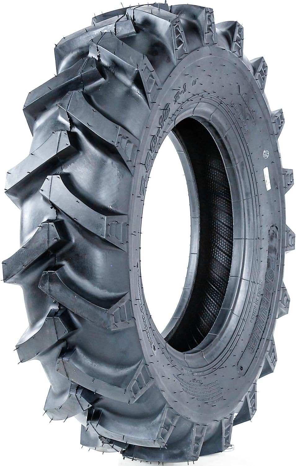 Forerunner QH611 Tractor All-Season Tire-7.5-16 7.5X16 Load Range 8-Ply (TT) BSW Black Side Wall