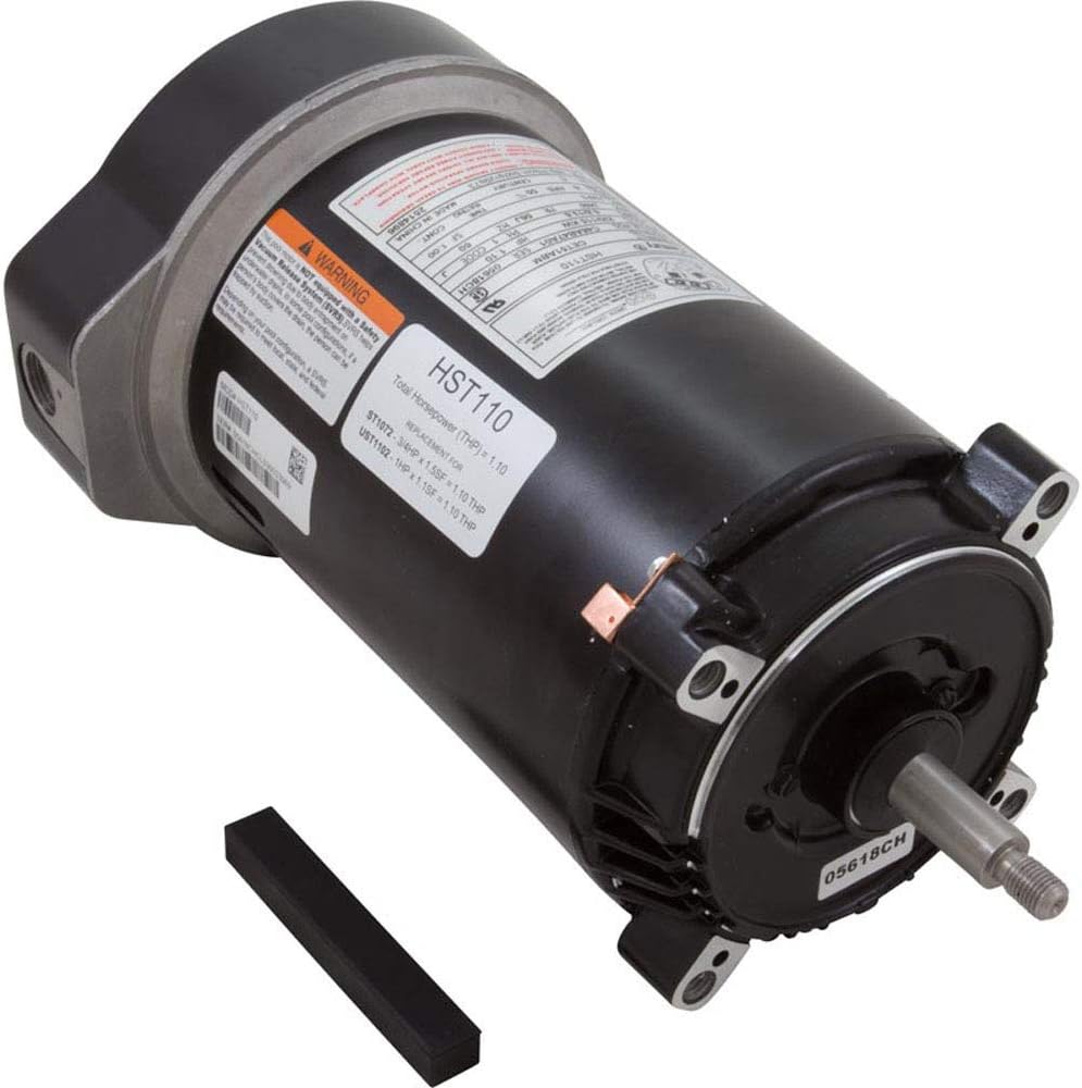 AO Smith/Century Electric Centurion PRO, Single Speed, 1.1HP, 3450RPM, 115/230V, 13.6/6.8 AMPS, 1SERVICE Factor, C-Face Flange