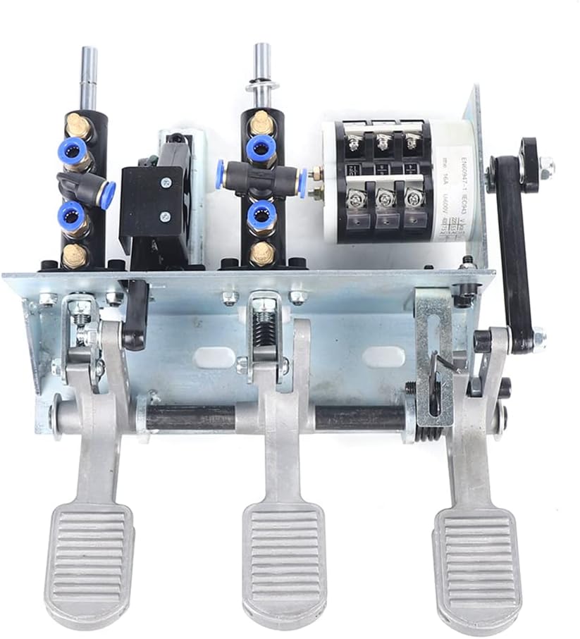 Tire Changer Machine Alloy Frame 3 Pedal Air Pneumatic Valve+Switch Control Part, Tire Air Control Valve Foot Pedal Valve
