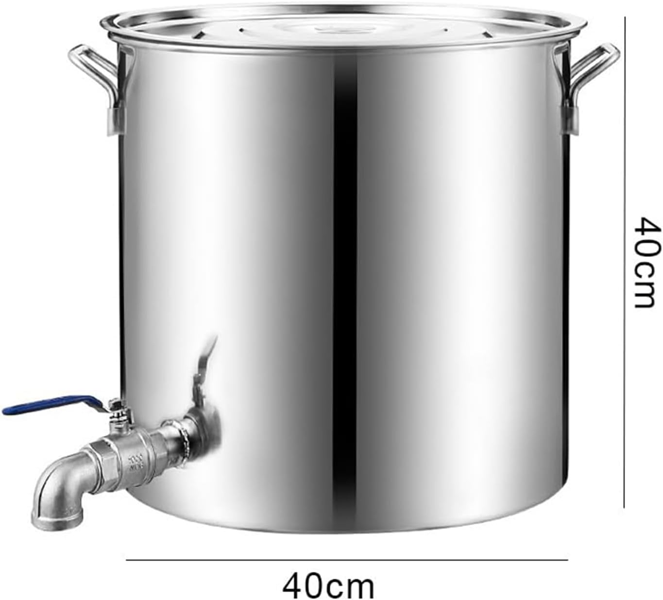 Stainless Steel Stock Pot, Stock Pot with Spigot, Commercial Insulation Bucket, for Hotel Restaurant Party