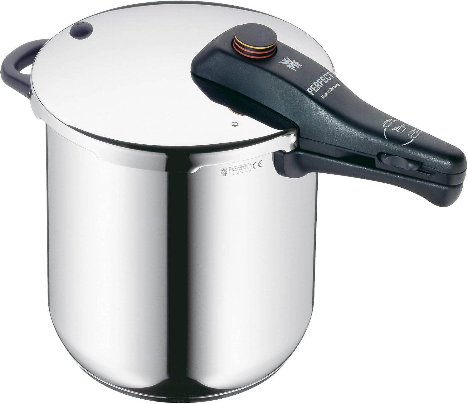 WMF 792639200 Cromargan Perfect Pressure Cooker with Insert, Silver, 22 cm, 6.5 Litre