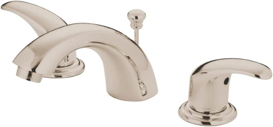 Kingston Brass KB6952LL Legacy Mini Widespread Lavatory Faucet with Pop-Up, Polished Brass