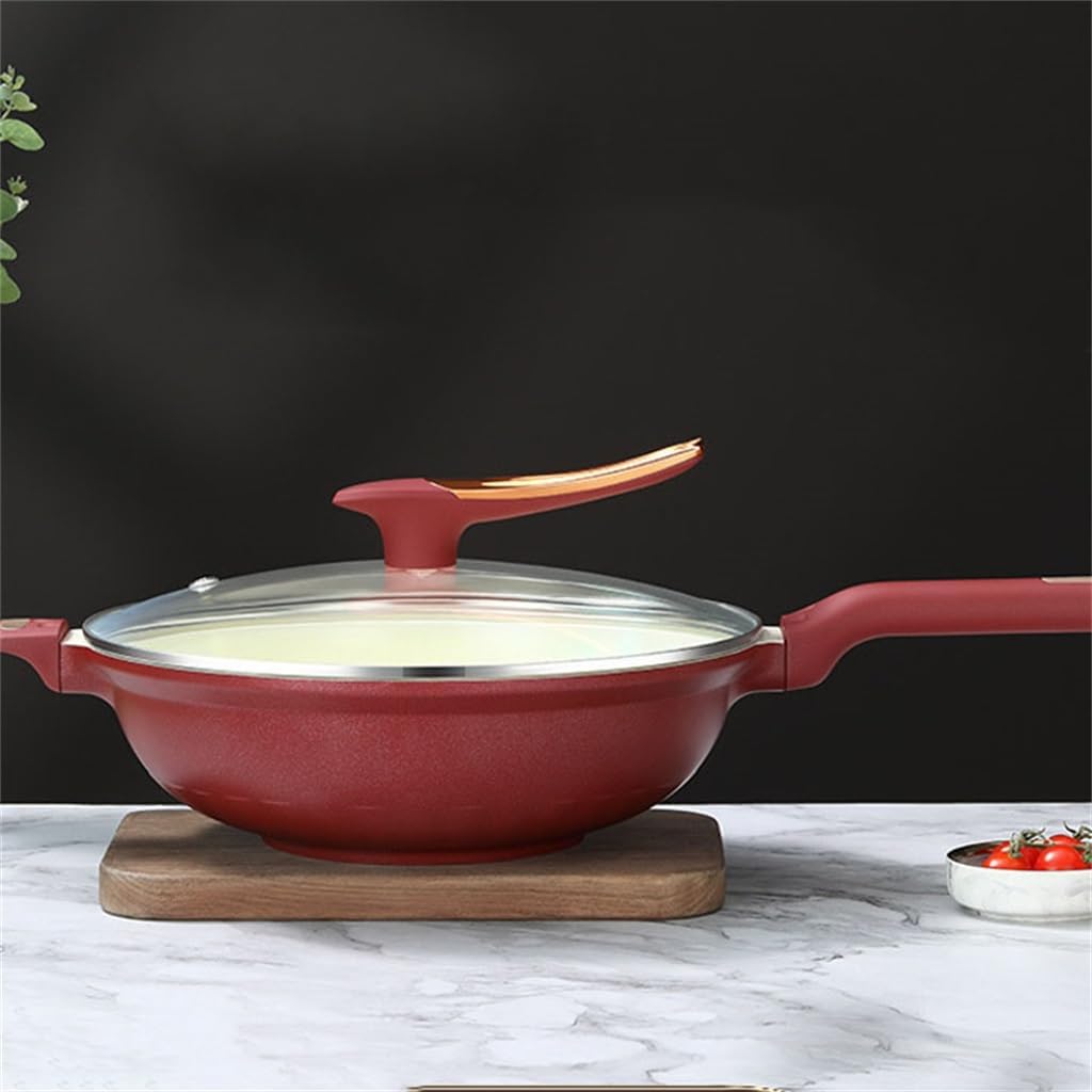 Ceramic Frying Pan Non-stick Household Uncoated