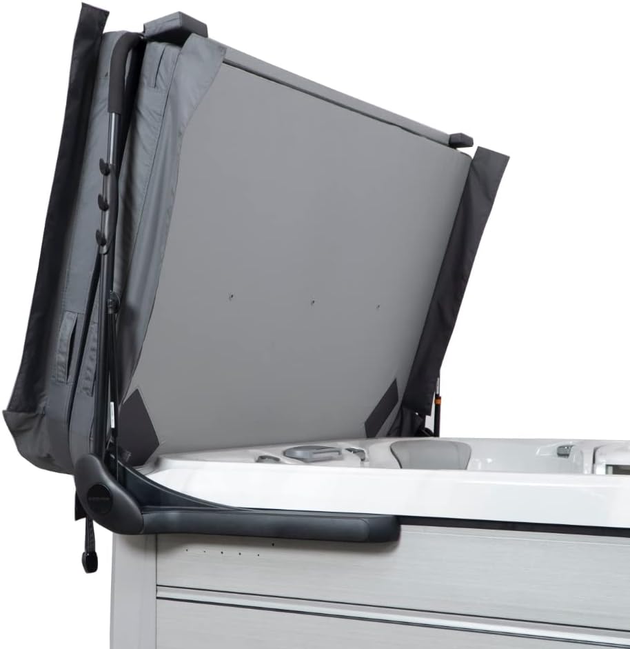 The Cover Guy Premium Hydraulic Hot Tub Cover Lifter - Effortlessly Lift and Remove Your Hot Tub Cover