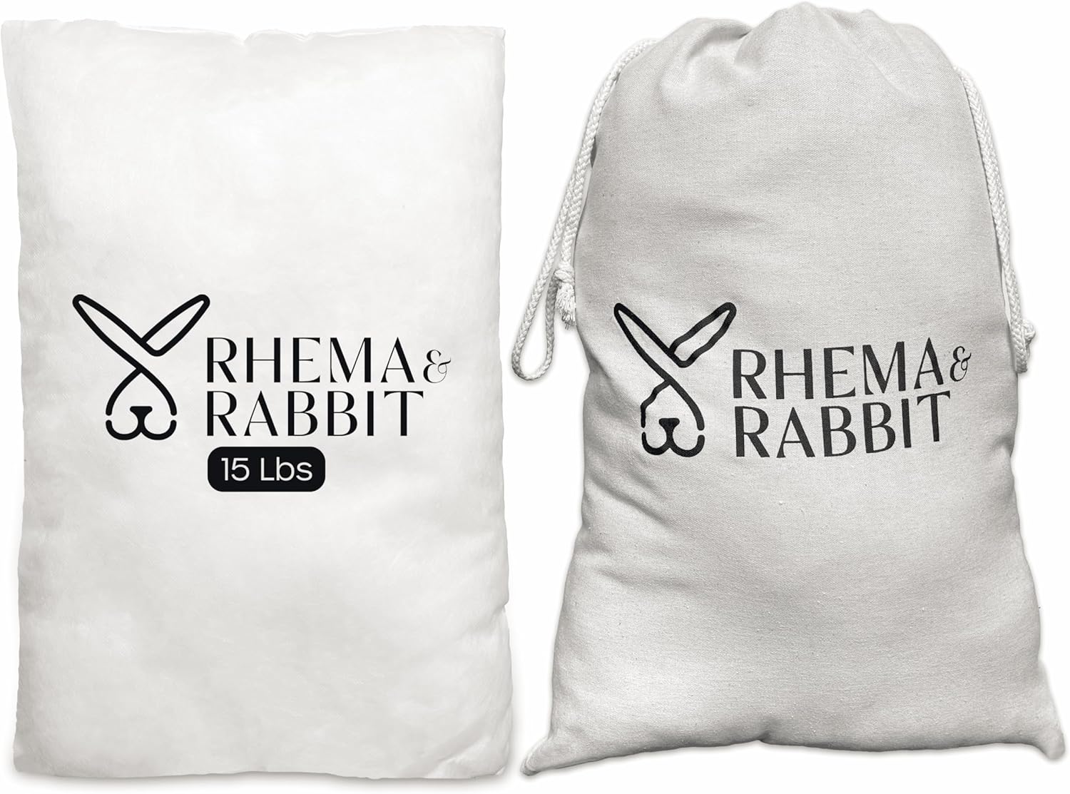 Polyester Stuffing - Soft Cushion Stuffing - Home Decor Stuffing - Fiberfill stuffing - Comfortable Stuffing Pillow - Polyester Fiber Stuffing for Stuffed Animals, 100% High-Loft (15 LB Bag)